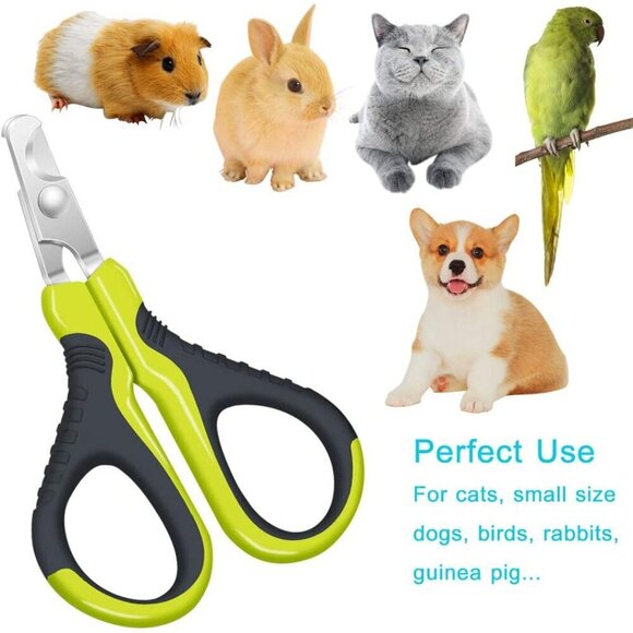 NAIL SCISSORS CLIPPERS, TRIMMER, SMALL PET - CATS, DOGS, RABBITS - Picture 1 of 9